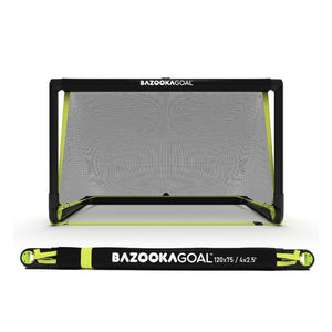 Bazooka Pop-Up Football Goal – Black (PVC)