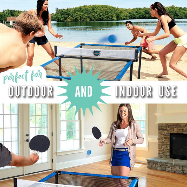 Franklin 2-in-1 Spyder Pong Table Tennis & Volleyball Set