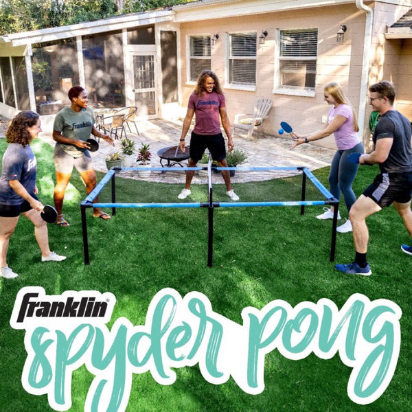 Franklin 2-in-1 Spyder Pong Table Tennis & Volleyball Set
