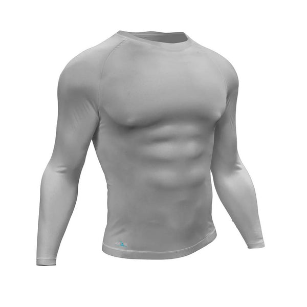 Precision Essential Compression & Thermal Baselayer Long Sleeve Shirt – Junior – Navy