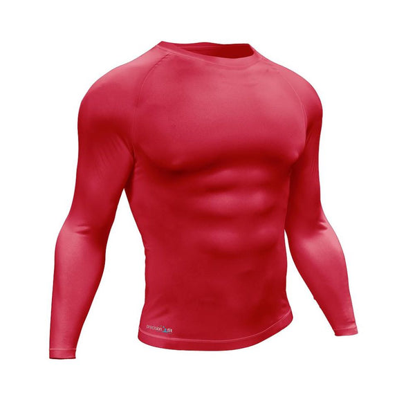 Precision Essential Compression & Thermal Baselayer Long Sleeve Shirt – Junior – Navy