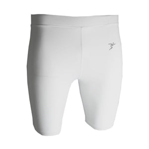 Precision Essential Compression & Thermal Baselayer Shorts – Junior – White
