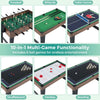 10-in-1 Multi Games Table with Interchangeable Playing Surfaces