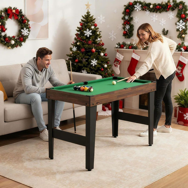 10-in-1 Multi Games Table with Interchangeable Playing Surfaces