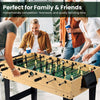 10-in-1 Multi Games Table with Stackable Playing Surfaces