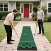 11ft Golf Putting Game Mat with 2 Adjustable Putters