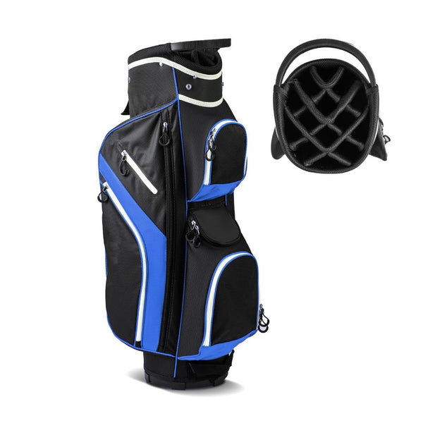 14-Way Golf Cart Bag with Cooler Pocket & Rain Hood