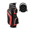 14-Way Golf Cart Bag with Cooler Pocket & Rain Hood
