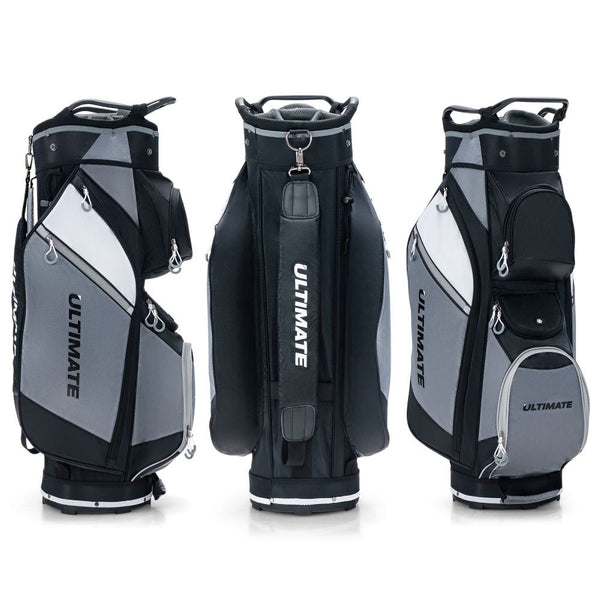 14-Way Golf Cart Bag with Full-Length Dividers & Cooler Pocket