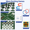 14-in-1 Multi Games Combo Table with Interchangeable Playing Surfaces