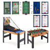 14-in-1 Multi Games Combo Table with Interchangeable Playing Surfaces