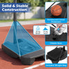 16-Level Adjustable Basketball Hoop with Weight Bag & Wheels