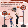 2-in-1 Kids Basketball Hoop & Magnetic Dart Board Set