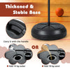 2-in-1 Kids Basketball Hoop & Magnetic Dart Board Set