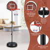 2-in-1 Kids Basketball Hoop & Magnetic Dart Board Set