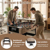 2-in-1 Swivel Games Table with Table Football & Pool