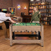 2-in-1 Swivel Games Table with Table Football & Pool