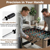 2-in-1 Swivel Games Table with Table Football & Pool