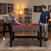 3-in-1 Swivel Games Table with Table Football, Pool & Table Tennis