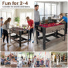 3-in-1 Swivel Games Table with Table Football, Pool & Table Tennis