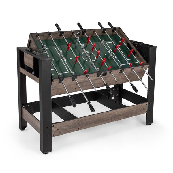 3-in-1 Swivel Games Table with Table Football, Pool & Table Tennis