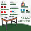4-in-1 Multi Games Table with Interchangeable Playing Surfaces