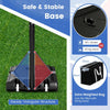 44-Inch Basketball Hoop with Quick-Lift Height Adjustment