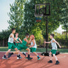 44-Inch Basketball Hoop with Quick-Lift Height Adjustment