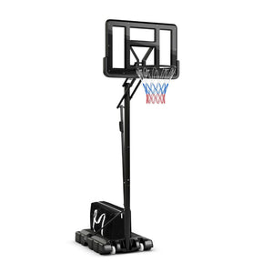 44-Inch Basketball Hoop with Quick-Lift Height Adjustment