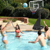 44-Inch Portable Basketball Hoop with Adjustable Height & Training Rebounder