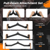 5-Piece LAT Pulldown Cable Attachment Set for Home & Commercial Gyms