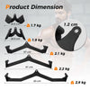 5-Piece LAT Pulldown Cable Attachment Set for Home & Commercial Gyms
