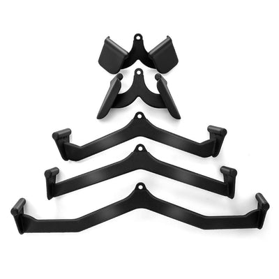 5-Piece LAT Pulldown Cable Attachment Set for Home & Commercial Gyms