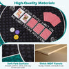 6-Player Foldable Round Poker & Blackjack Table Top