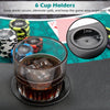 6-Player Foldable Round Poker & Blackjack Table Top