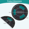 6-Player Foldable Round Poker & Blackjack Table Top
