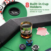 8-Player Folding Octagonal Poker Table