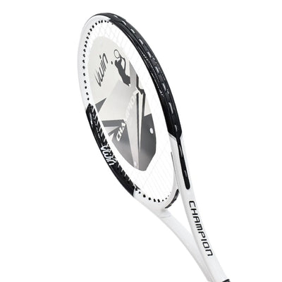 Uwin Champion Adults Tennis Racket White and Black 27 Inch