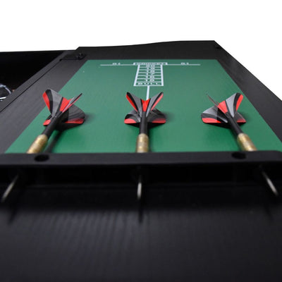 Arrow180 Premium Dartboard Cabinet Set with Sisal Bristle Board