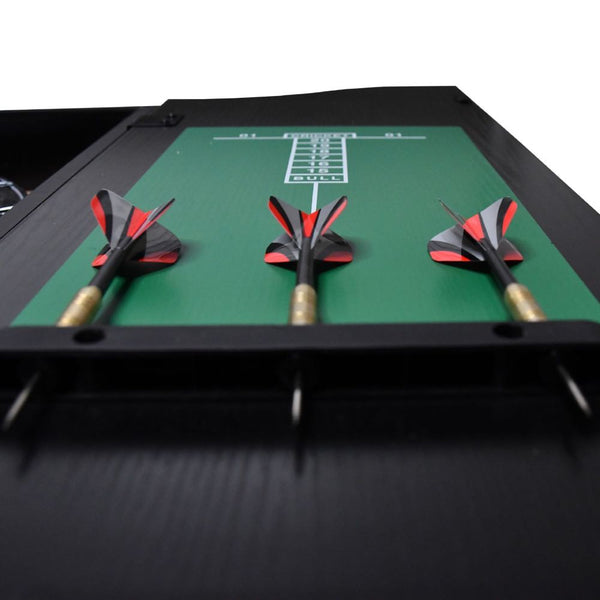 Arrow180 Premium Dartboard Cabinet Set with Sisal Bristle Board