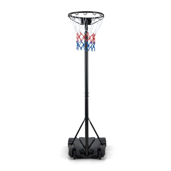Backboard-Free Basketball Hoop with Adjustable Regulation Height