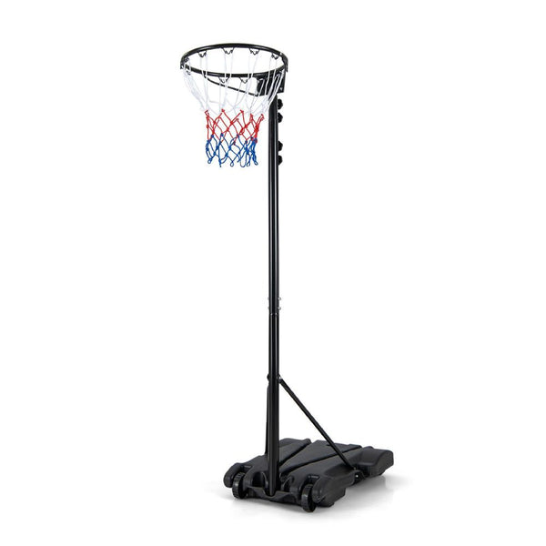 Backboard-Free Basketball Hoop with Adjustable Regulation Height