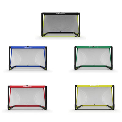 Bazooka Pop-Up Football Goal – Red / White (PVC)