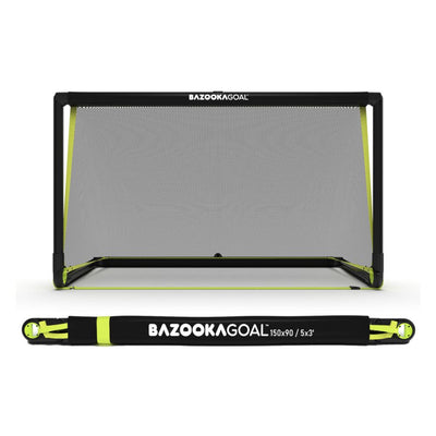 Bazooka Pop-Up Football Goal – Red / White (PVC)