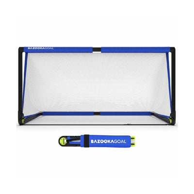 Bazooka Pop-Up Football Goal – Red / White (PVC)