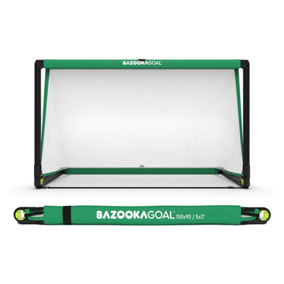 Bazooka Pop-Up Football Goal – Red / White (PVC)