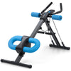 Pink Ab Trainer with Resistance Bands & LCD Display