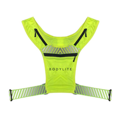 Bodylite Hi-Vis Reflective Phone Holder Vest - Pink