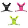 Bodylite Hi-Vis Reflective Phone Holder Vest - Black