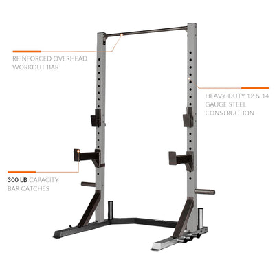 CAP Strength Deluxe Home Gym Power Rack with Pull-Up Bar